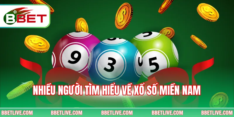 Nhiều người tìm hiểu về xổ số Miền Nam
